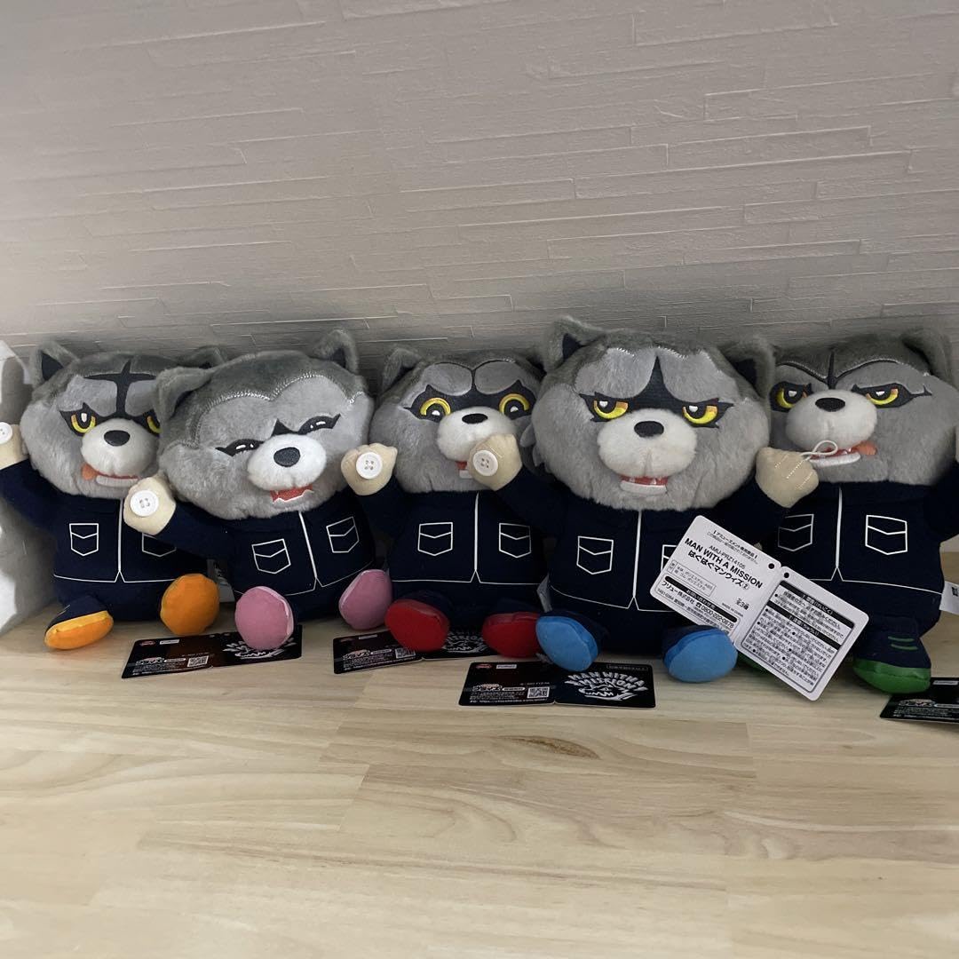 MAN WITH A MISSION はぐはぐマンウィズ　5体セット MAN WITH A MISSION はぐはぐマンウィズ 5体セット - メルカリ